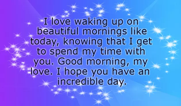 Good Morning Message That Make Her Smile