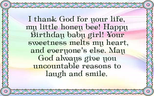 Happy Birthday Wishes Girl Baby