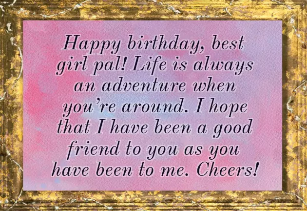 Big Birthday Wishes For Best Friend Girl
