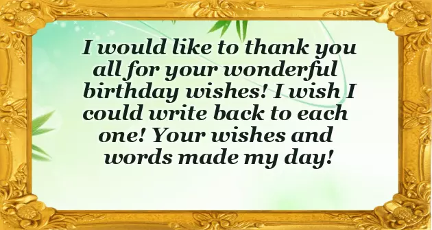 Appreciation For Birthday Wishes From Friends And Family Appreciation For Birthday Wishes From Friends And Family