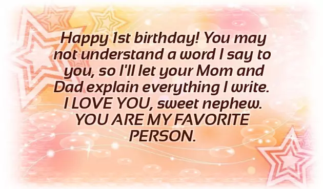 Birthday Wishes For A One Year Old Grandson