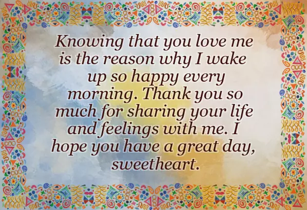 Romantic Good Morning Message For Long Distance Relationship