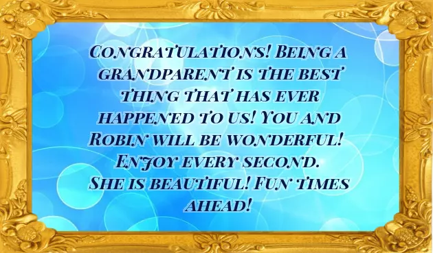 Become Grandparents Congratulations Become Grandparents Congratulations