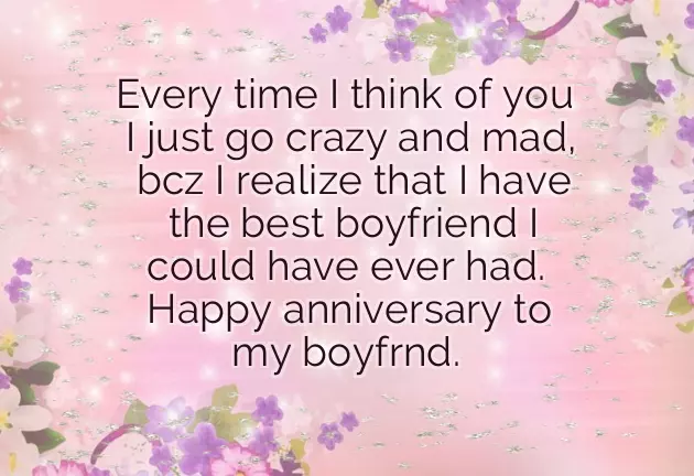 10 Month Anniversary Wishes For Boyfriend