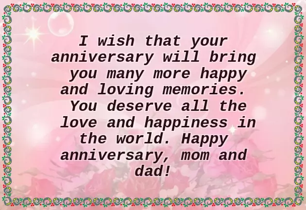 Happy Anniversary Mom And Dad Status Happy Anniversary Mom And Dad Status