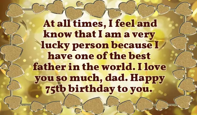 Birthday Wishes In Dad