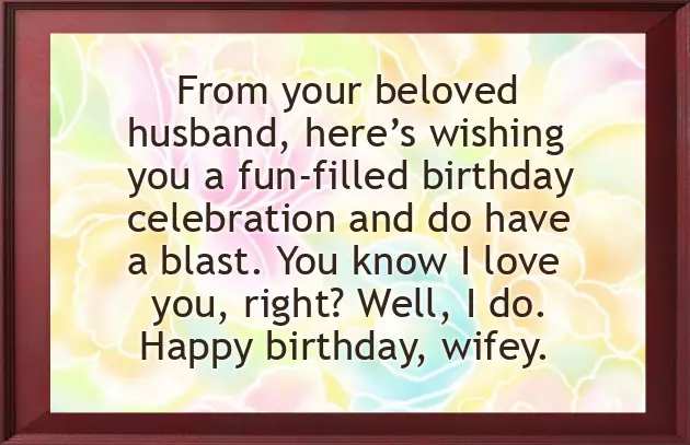 Happy Birthday Wishes For Pregnant Wife