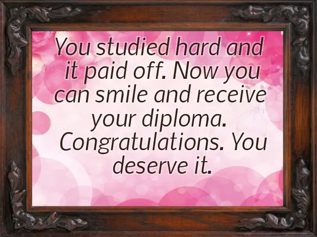 Graduation Wishes High School