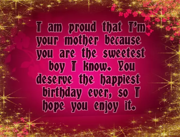 Short Birthday Wishes For Baby Boy