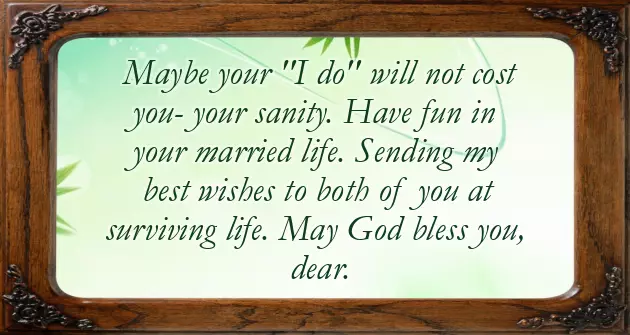 Advance Marriage Greetings