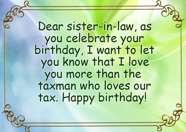 Bday Wishes For Sister In Law Bday Wishes For Sister In Law