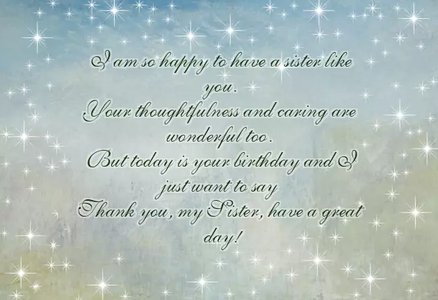 Birthday Poem For My Sister Birthday Poem For My Sister