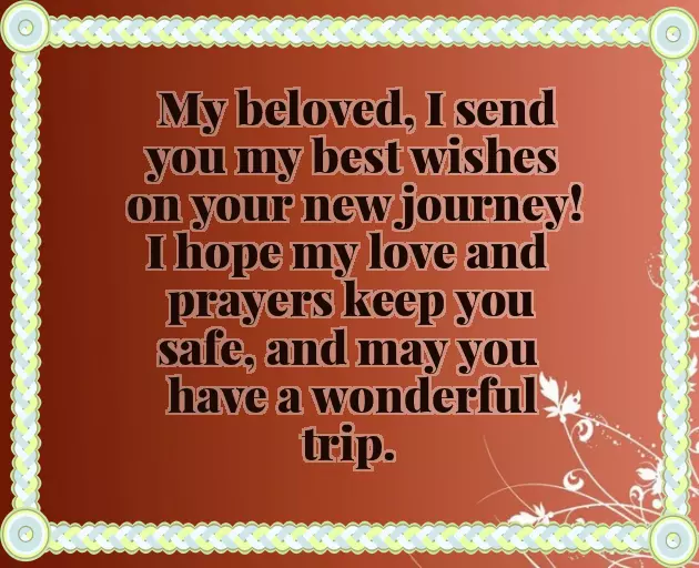 Good Luck With Your New Journey Good Luck With Your New Journey