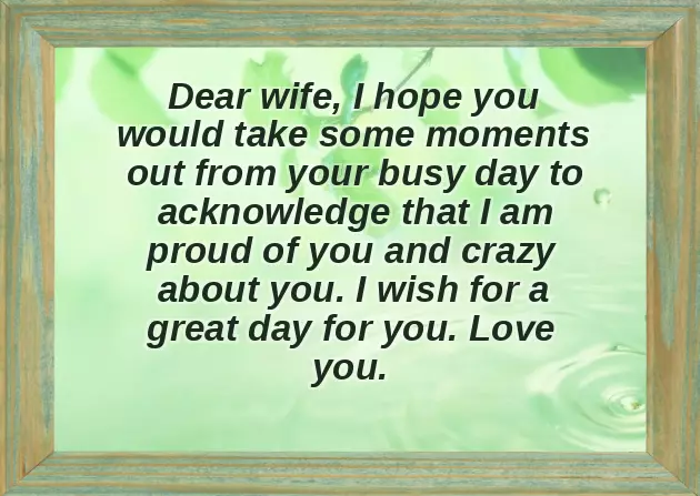Morning Messages For Wife Morning Messages For Wife
