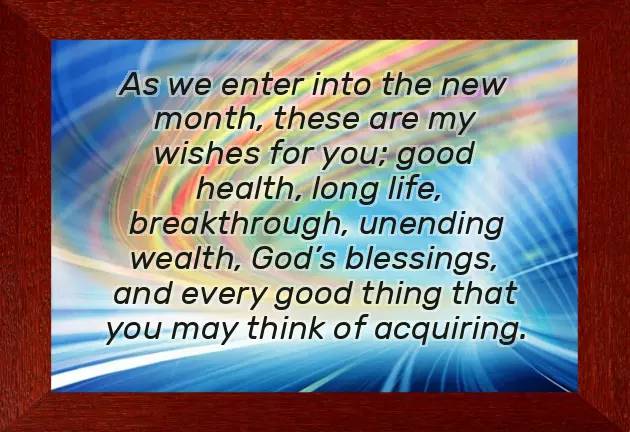 Happy New Month Text Happy New Month Text