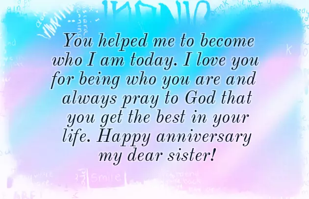 Happy Anniversary Quotes For Sister Happy Anniversary Quotes For Sister