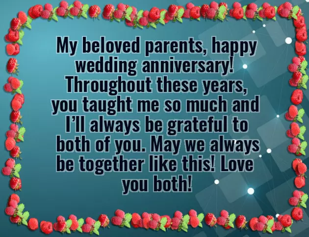 Daughter Wishes For Parents Anniversary Daughter Wishes For Parents Anniversary