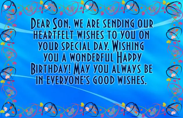 Son Birthday Wishes For Father Son Birthday Wishes For Father