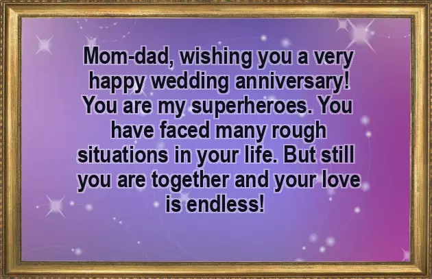 Happy Anniversary Daddy Mummy