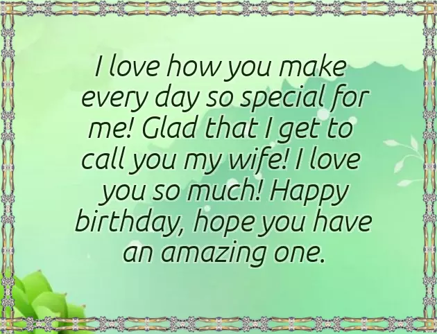 Best Happy Birthday Wishes To My Wife