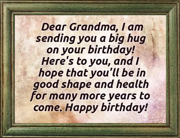 Happy Birthday Nana Wishes
