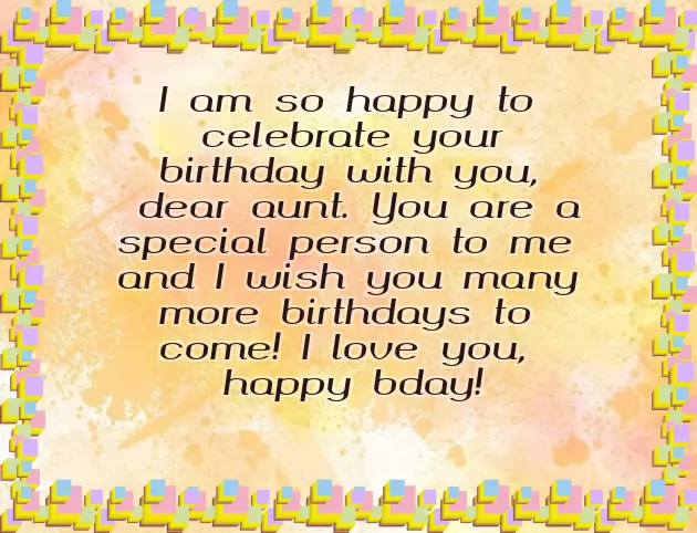 Happy Birthday Wishes To Dear Aunty Happy Birthday Wishes To Dear Aunty