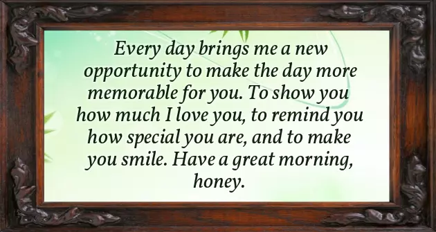 Romantic Good Morning Message Romantic Good Morning Message