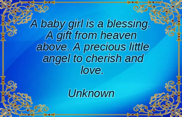 Newborn Baby Girl Blessing Wishes Newborn Baby Girl Blessing Wishes