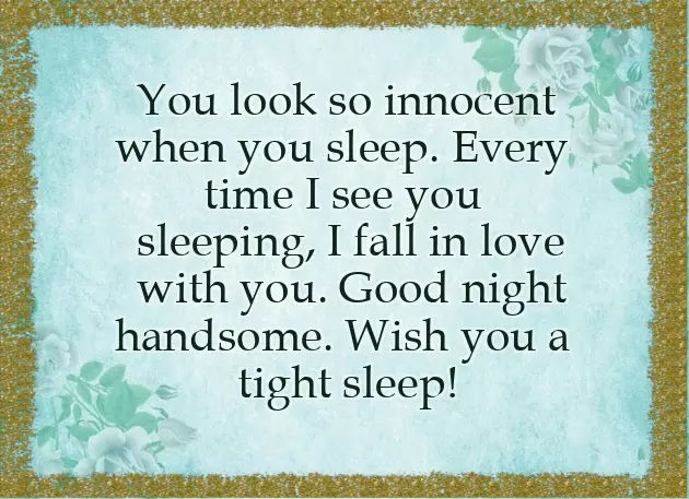 Good Night For Your Boyfriend