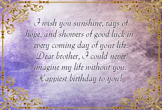 Bhai Birthday Thought Bhai Birthday Thought