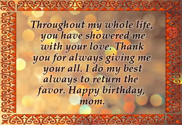 Hbd Quotes For Mom Hbd Quotes For Mom