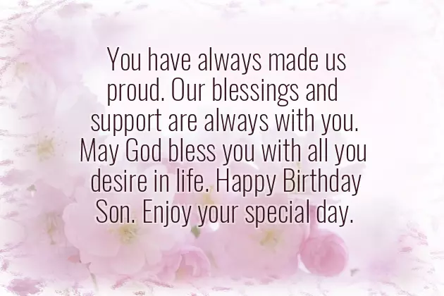 Best Wishes For Birthday Of Son Best Wishes For Birthday Of Son