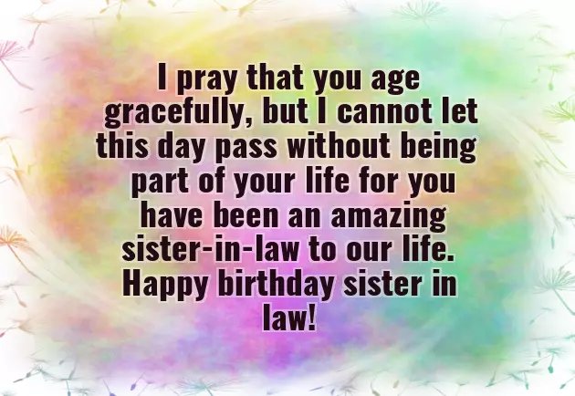 Bday Wishes For Sister In Law Bday Wishes For Sister In Law