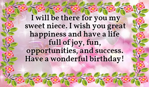 Happy Birthday For Niece Wishes Happy Birthday For Niece Wishes