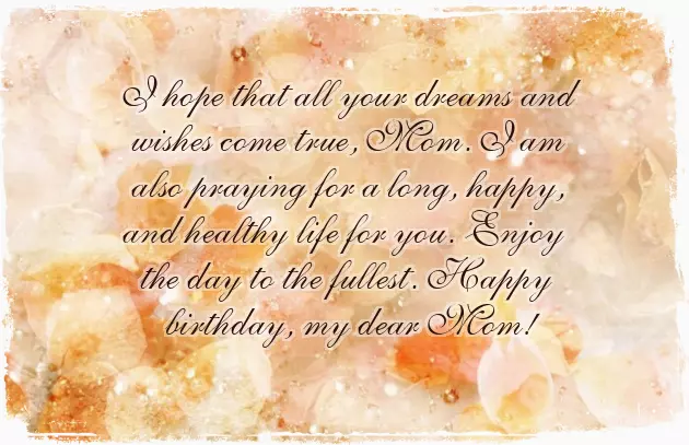 Happy Birthday My Dear Mum