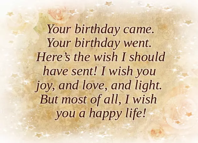 Happy Birthday Creative Text