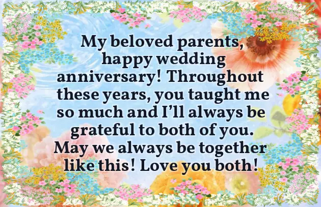 Marriage Anniversary Quotes For Parents Marriage Anniversary Quotes For Parents