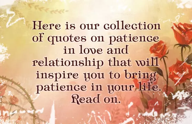 Quotes About Patience Quotes About Patience