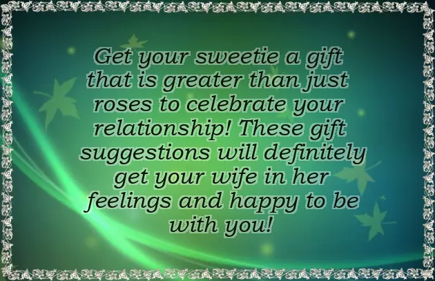 1St Anniversary Gift For Wife