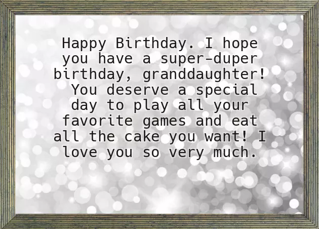 Happy Birthday Granddaughter Funny Happy Birthday Granddaughter Funny