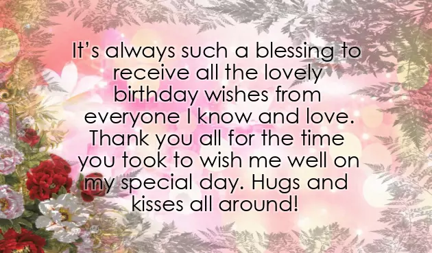Thanks For My Birthday Wishes Quotes Thanks For My Birthday Wishes Quotes