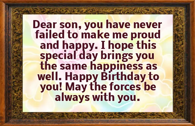 Happy Birthday To My Awesome Son Happy Birthday To My Awesome Son