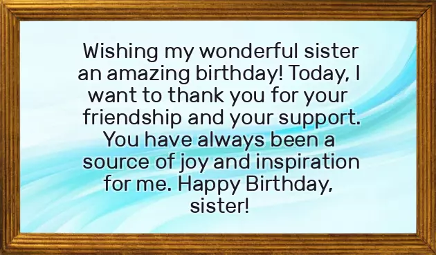 Birthday Best Wishes To Sister Birthday Best Wishes To Sister