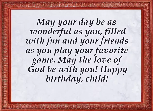 Birthday Wishes For Boy 4 Year Old