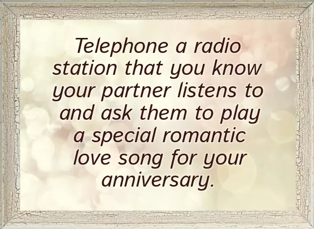 First Year Anniversary