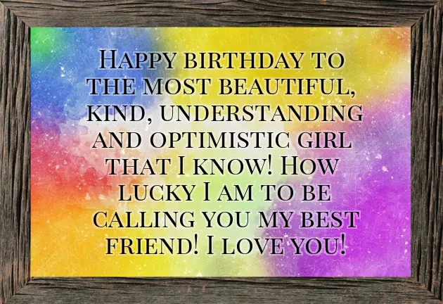 Best Wishes For A Female Friend