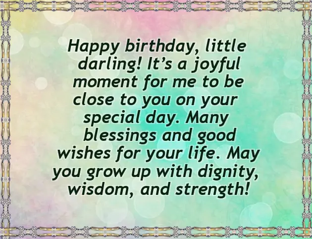 Birthday Wishes For A Little Baby Girl Birthday Wishes For A Little Baby Girl