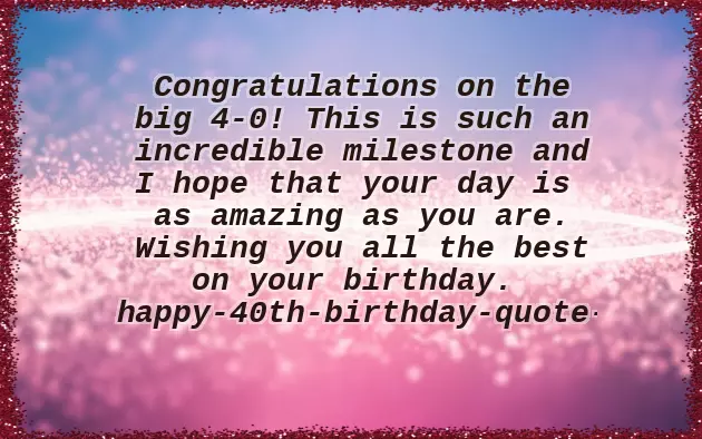 Happy 40Th Birthday Female Friend Happy 40Th Birthday Female Friend