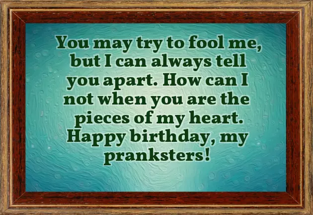 Birthday Twin Birthday Twin