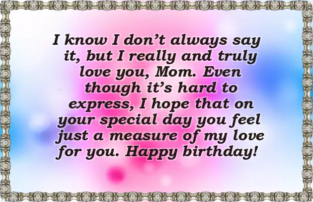 Birthday Sms For Mom Birthday Sms For Mom